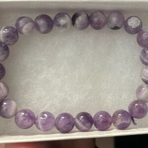 Purple Beaded Bracelet